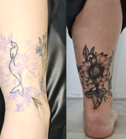 Tattoo cover up werkzaamheden